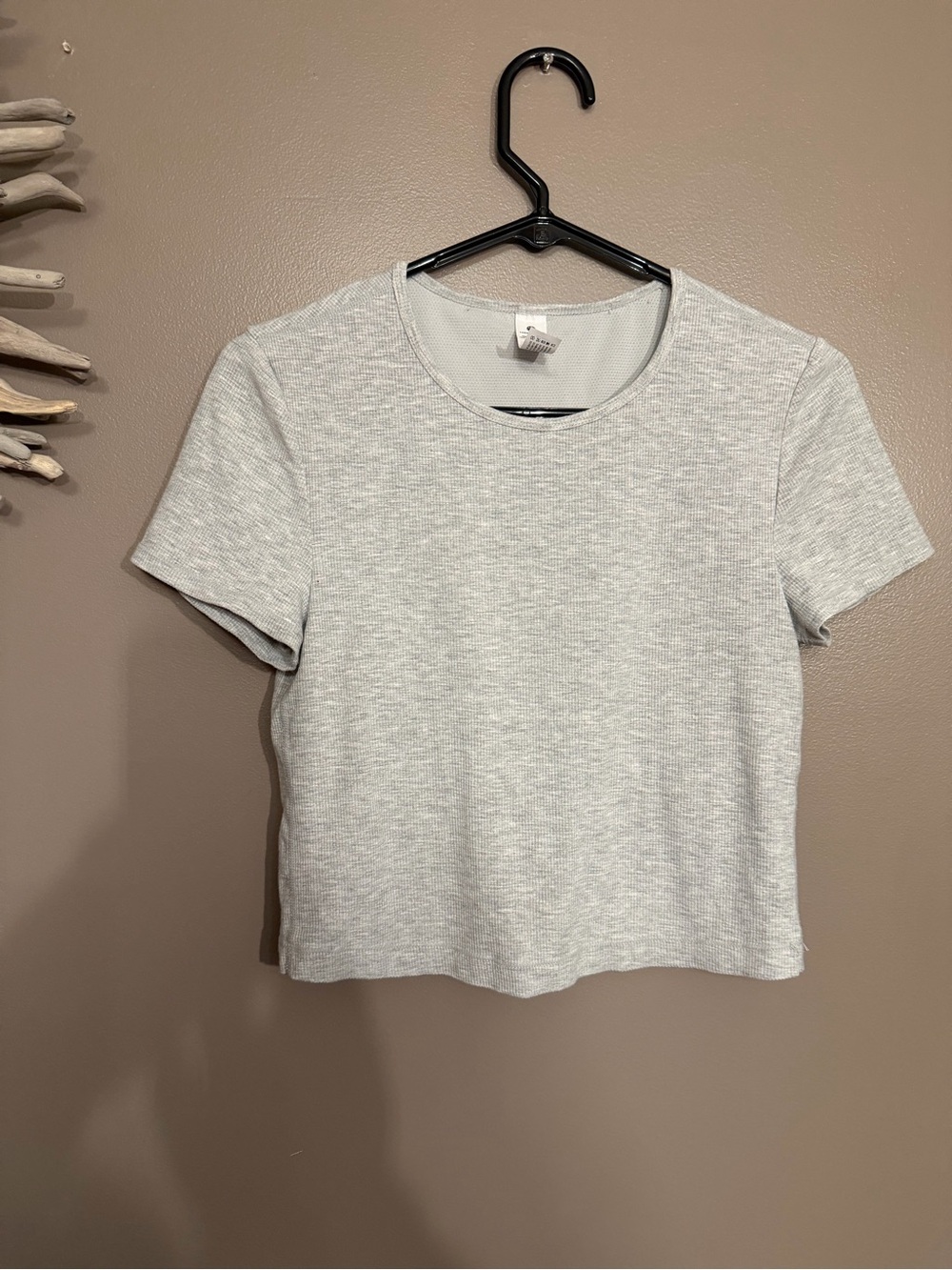 Yogalicious top in grey